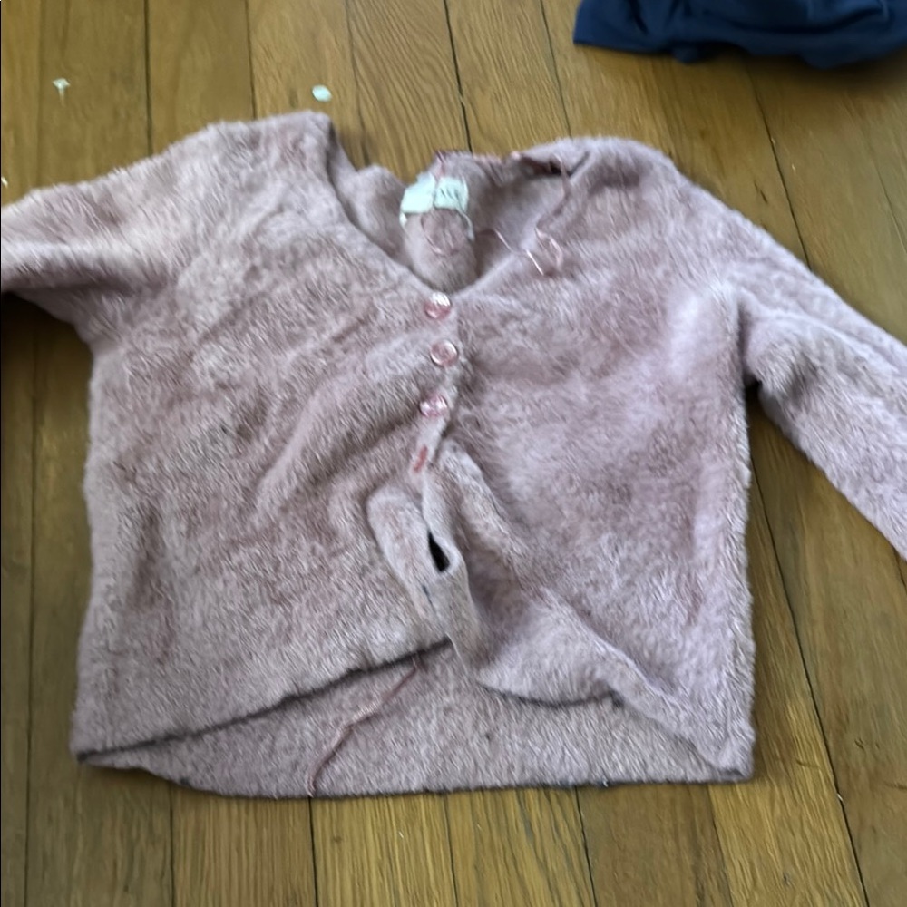 aeropostal sweater crop top
